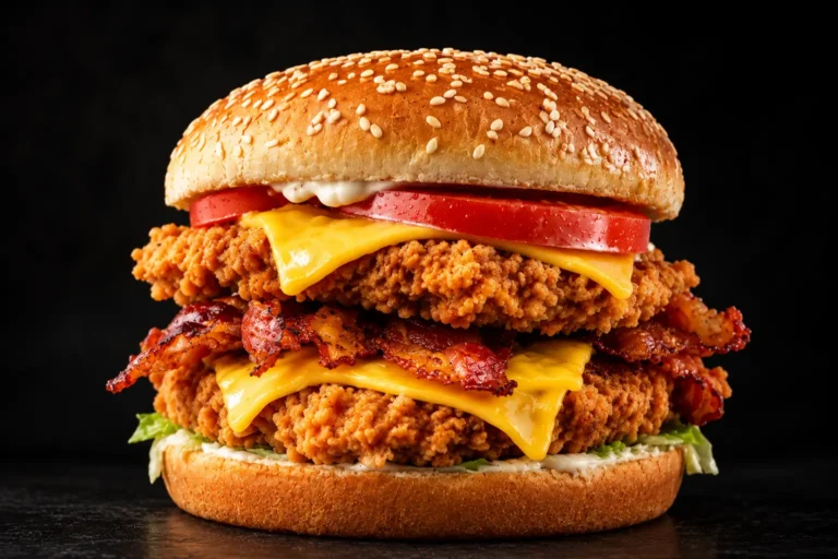 Burger dark Background